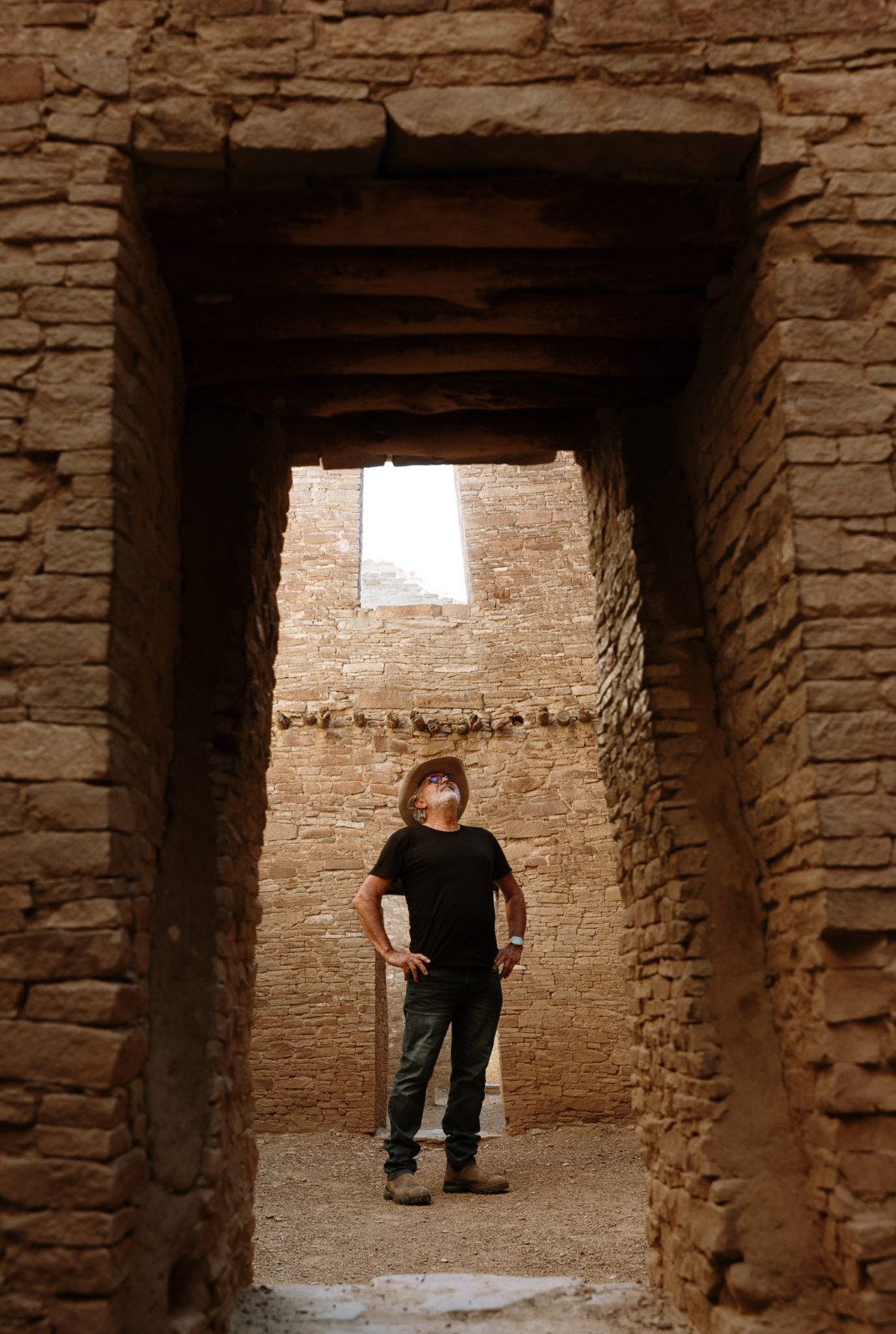 Heritage Inspirations tour of Pueblo Bonito in Chaco Canyon, New Mexico