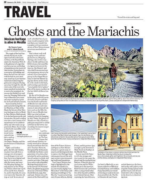 Ghosts and the Mariachis: Mexican heritage is alive in Mesilla | Daily Independent | YourValley.net January 2020