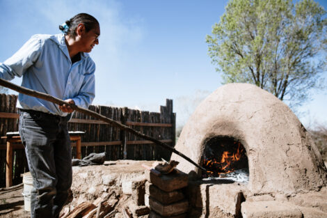 Taos Pueblo Hands-on Horno Cooking Class Tour